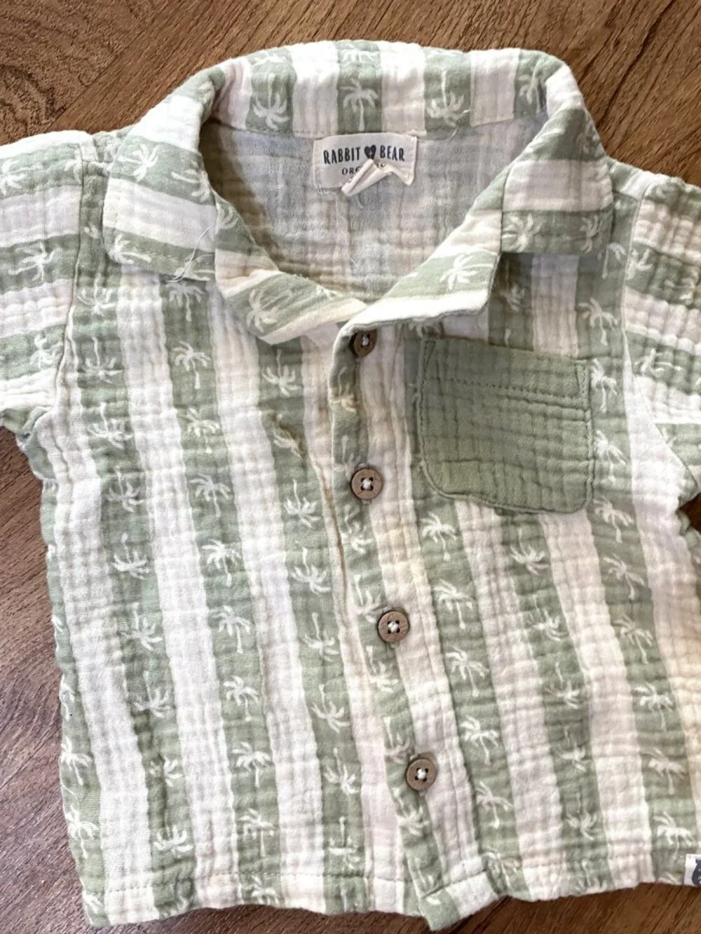 Lot S/S Button Up Shirts/Shorts/Pants-Rabbitt Bear/Gap/Cat & Jack/C&C-12M